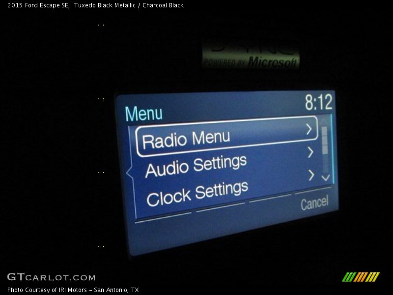 Tuxedo Black Metallic / Charcoal Black 2015 Ford Escape SE