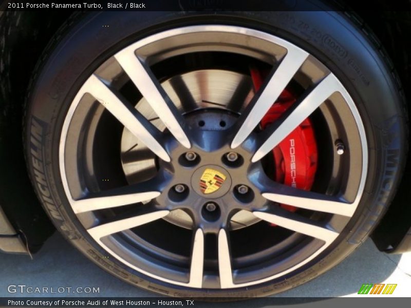 Black / Black 2011 Porsche Panamera Turbo