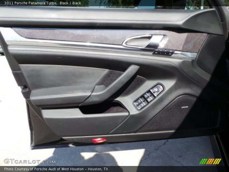 Black / Black 2011 Porsche Panamera Turbo