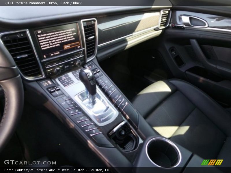 Black / Black 2011 Porsche Panamera Turbo
