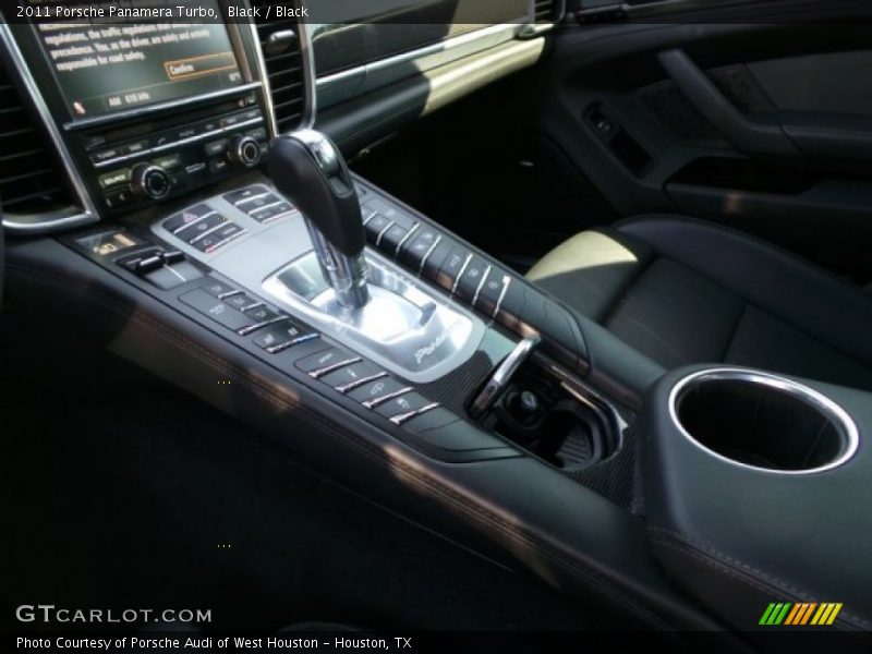 Black / Black 2011 Porsche Panamera Turbo