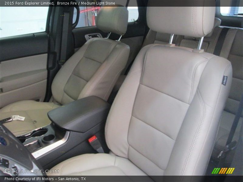 Bronze Fire / Medium Light Stone 2015 Ford Explorer Limited