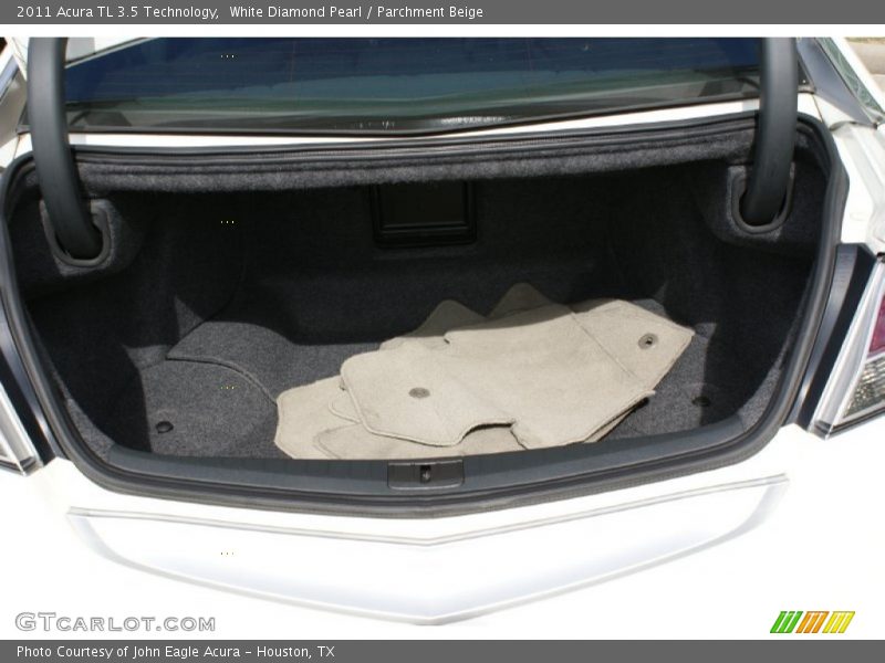 White Diamond Pearl / Parchment Beige 2011 Acura TL 3.5 Technology