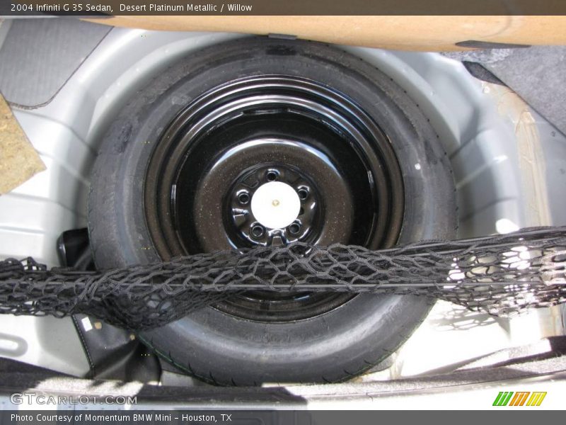 Desert Platinum Metallic / Willow 2004 Infiniti G 35 Sedan