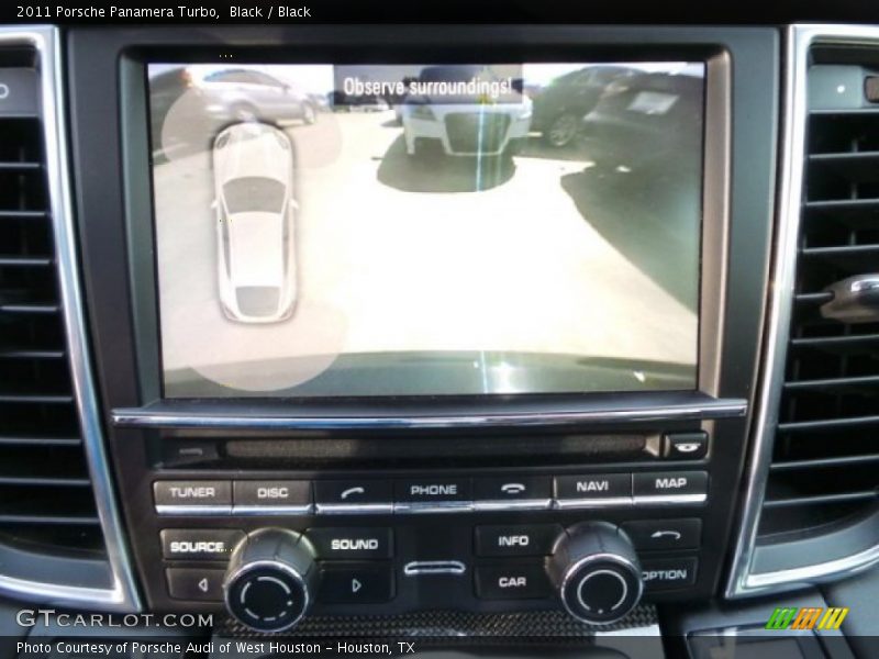 Black / Black 2011 Porsche Panamera Turbo
