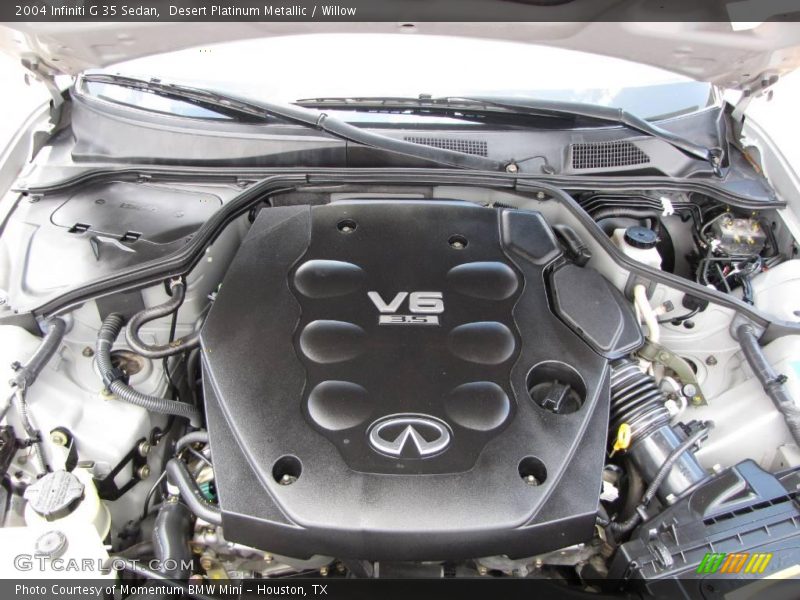 Desert Platinum Metallic / Willow 2004 Infiniti G 35 Sedan