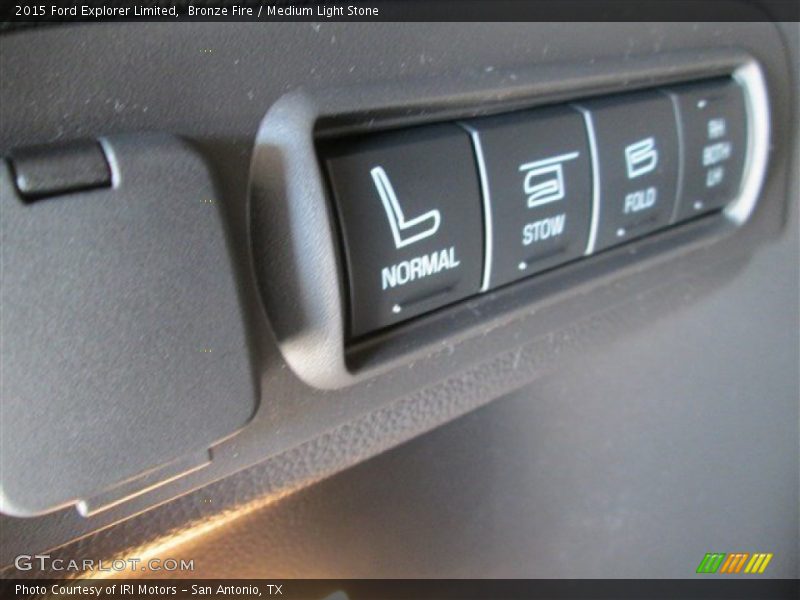 Bronze Fire / Medium Light Stone 2015 Ford Explorer Limited