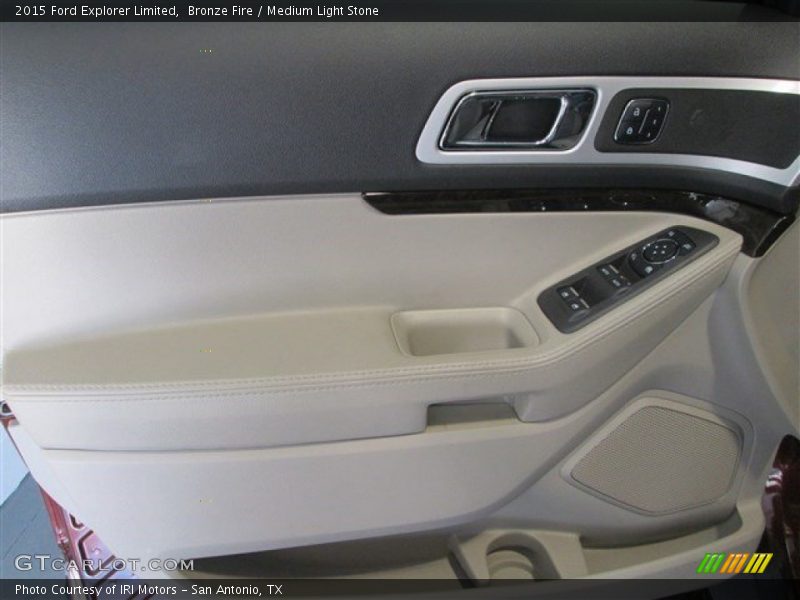 Bronze Fire / Medium Light Stone 2015 Ford Explorer Limited