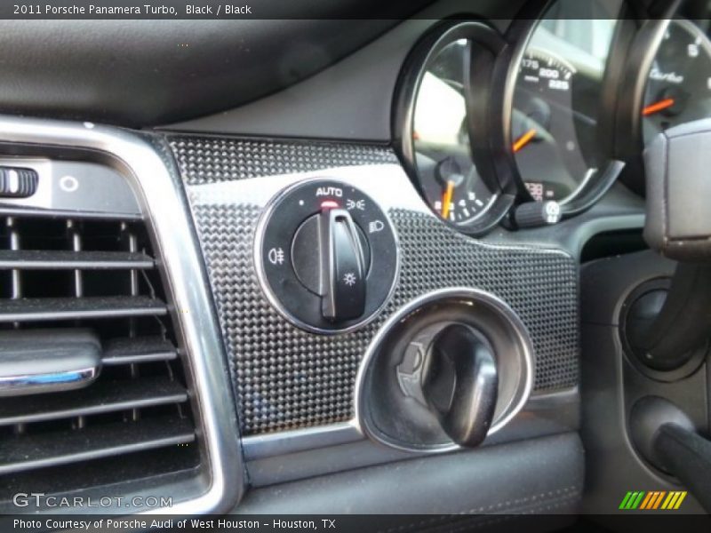 Black / Black 2011 Porsche Panamera Turbo
