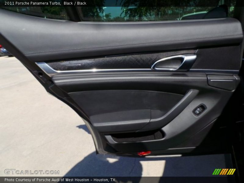 Black / Black 2011 Porsche Panamera Turbo