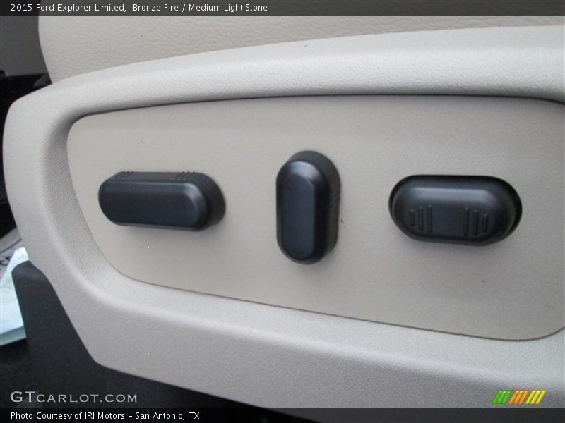 Bronze Fire / Medium Light Stone 2015 Ford Explorer Limited