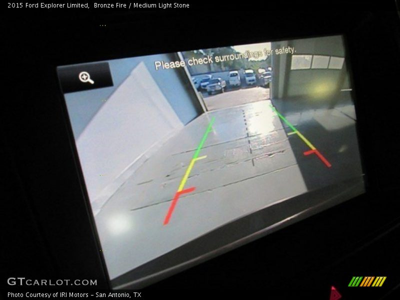 Bronze Fire / Medium Light Stone 2015 Ford Explorer Limited