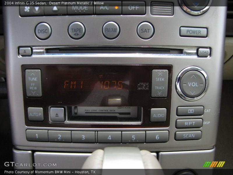 Desert Platinum Metallic / Willow 2004 Infiniti G 35 Sedan