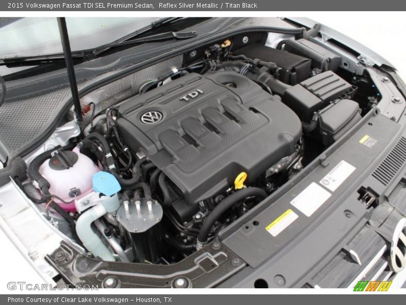  2015 Passat TDI SEL Premium Sedan Engine - 2.0 Liter TDI DOHC 16-Valve Turbo-Diesel 4 Cylinder