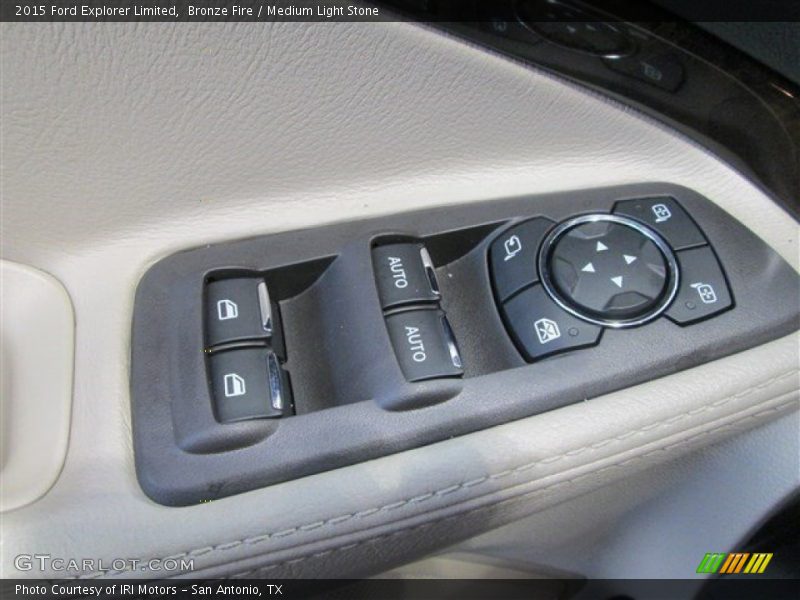 Bronze Fire / Medium Light Stone 2015 Ford Explorer Limited