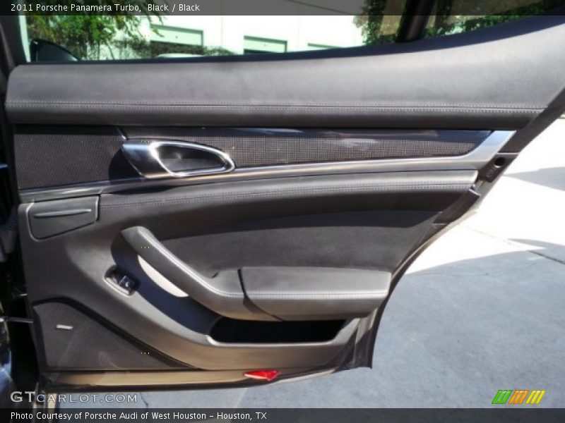 Black / Black 2011 Porsche Panamera Turbo