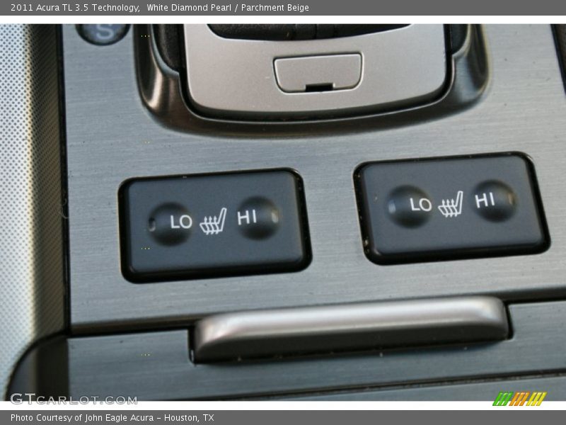 White Diamond Pearl / Parchment Beige 2011 Acura TL 3.5 Technology