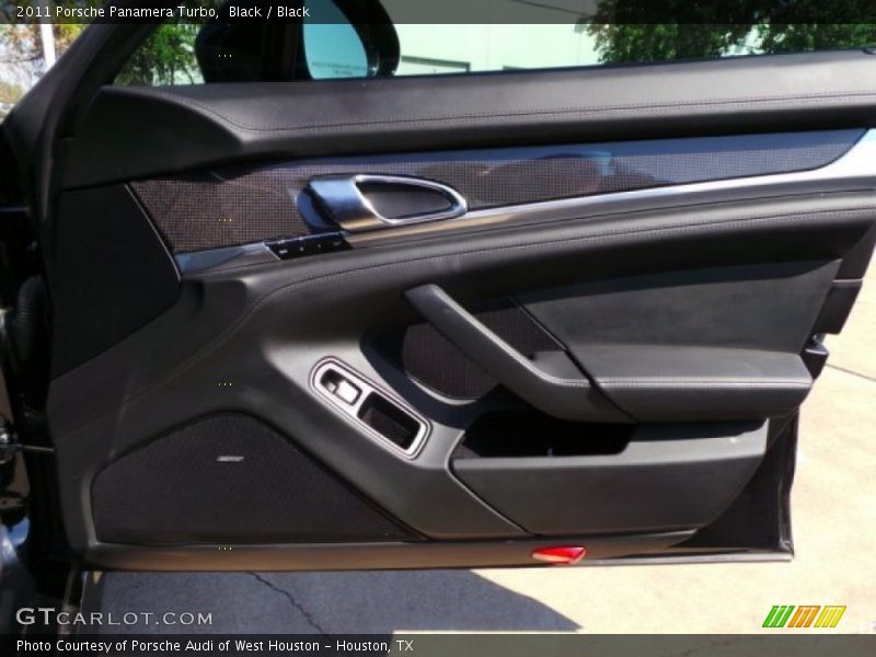 Black / Black 2011 Porsche Panamera Turbo