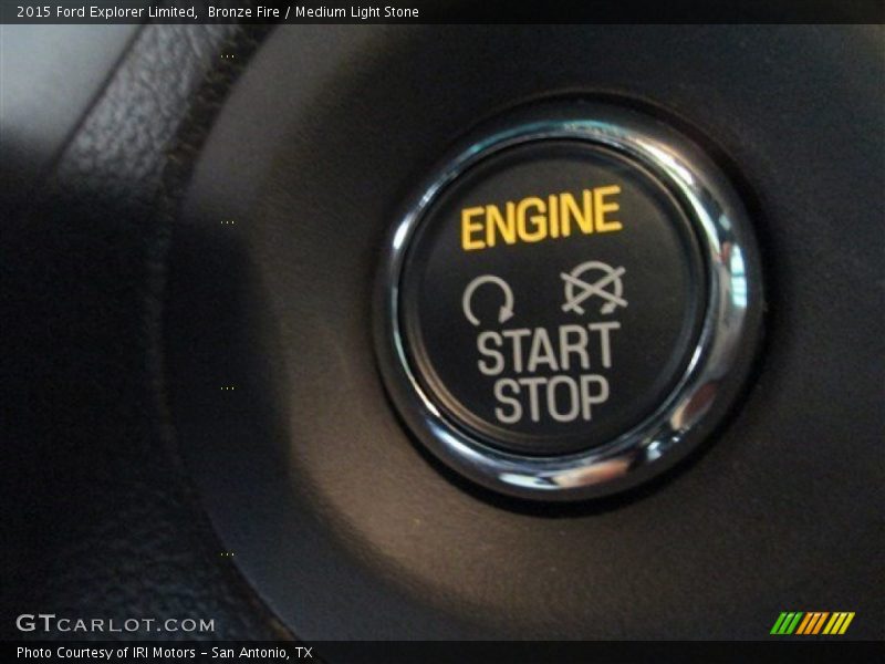 Bronze Fire / Medium Light Stone 2015 Ford Explorer Limited