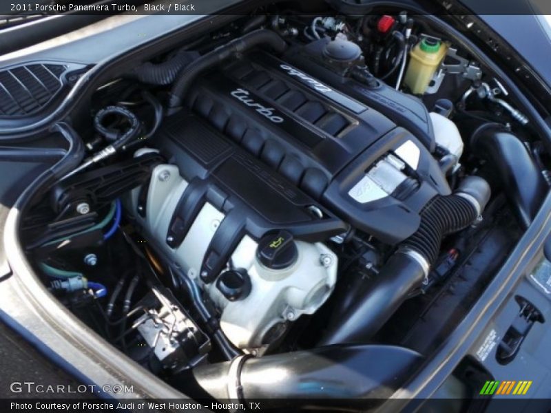 Black / Black 2011 Porsche Panamera Turbo