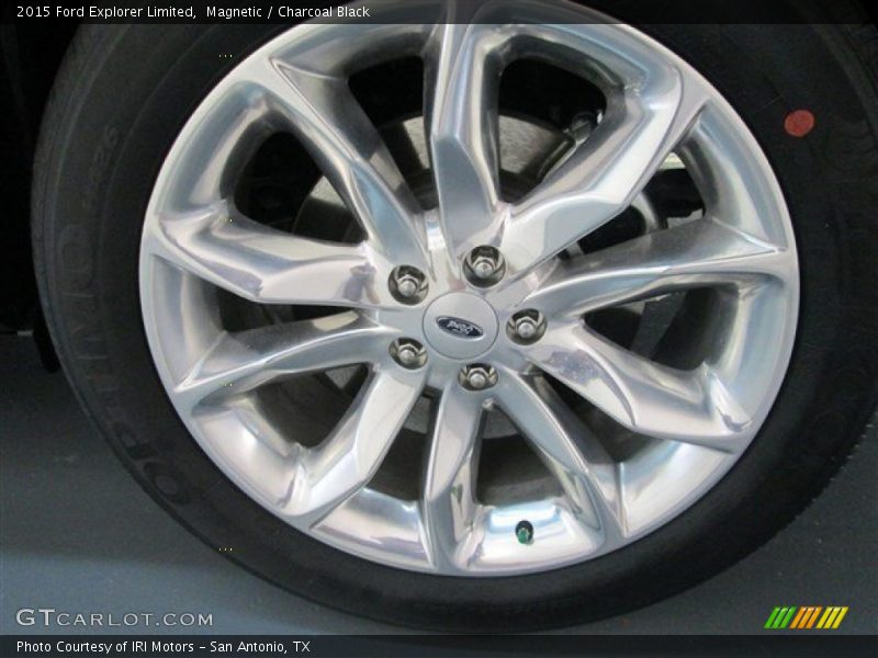 Magnetic / Charcoal Black 2015 Ford Explorer Limited