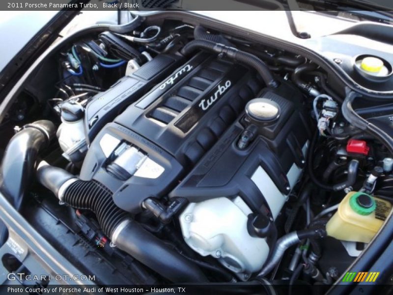 Black / Black 2011 Porsche Panamera Turbo
