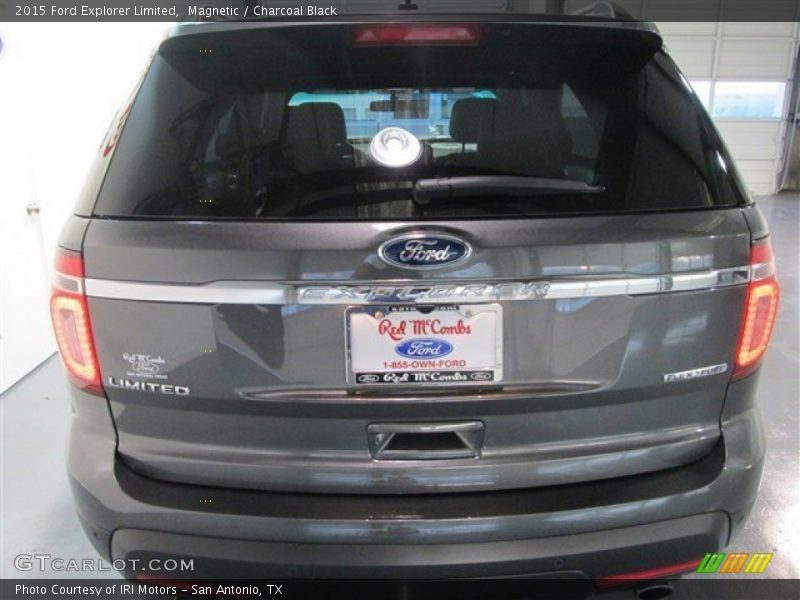 Magnetic / Charcoal Black 2015 Ford Explorer Limited