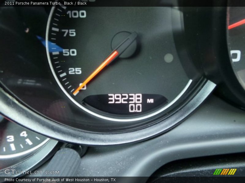 Black / Black 2011 Porsche Panamera Turbo
