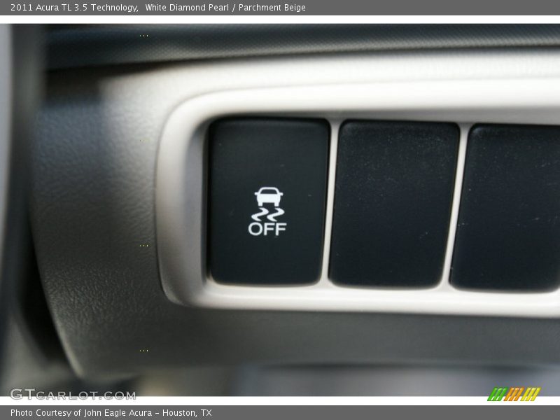 White Diamond Pearl / Parchment Beige 2011 Acura TL 3.5 Technology