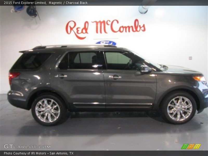 Magnetic / Charcoal Black 2015 Ford Explorer Limited