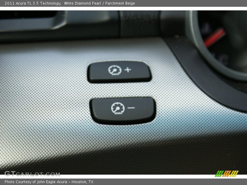White Diamond Pearl / Parchment Beige 2011 Acura TL 3.5 Technology