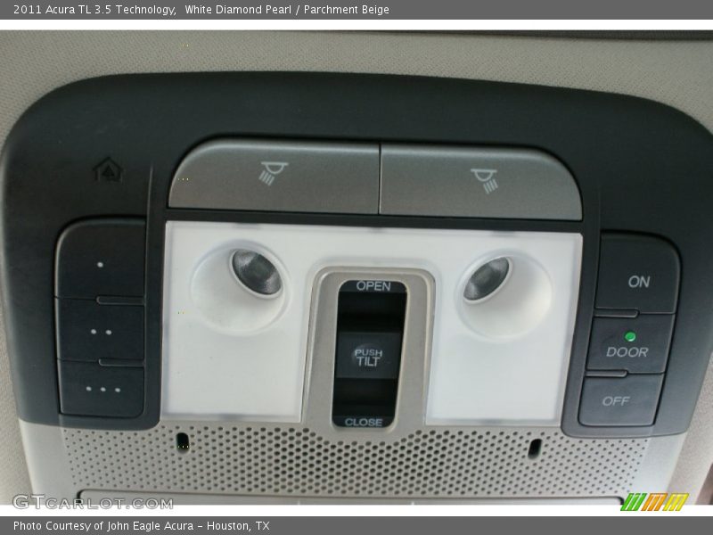 White Diamond Pearl / Parchment Beige 2011 Acura TL 3.5 Technology