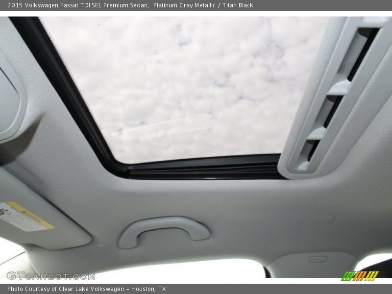 Platinum Gray Metallic / Titan Black 2015 Volkswagen Passat TDI SEL Premium Sedan