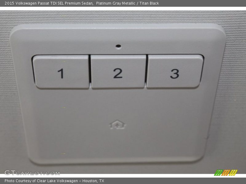 Platinum Gray Metallic / Titan Black 2015 Volkswagen Passat TDI SEL Premium Sedan
