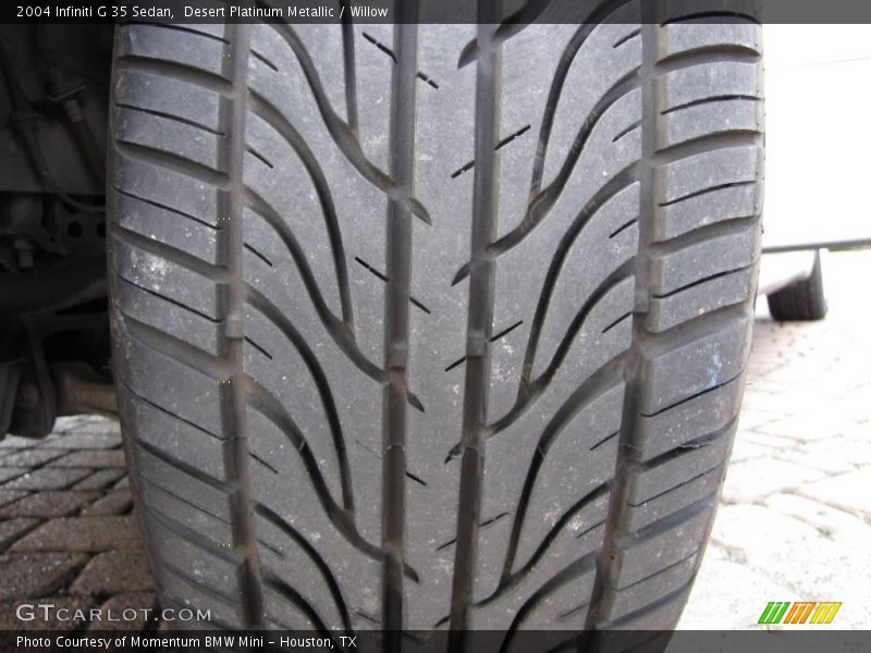 Desert Platinum Metallic / Willow 2004 Infiniti G 35 Sedan