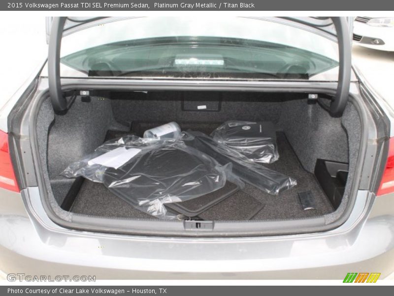 Platinum Gray Metallic / Titan Black 2015 Volkswagen Passat TDI SEL Premium Sedan