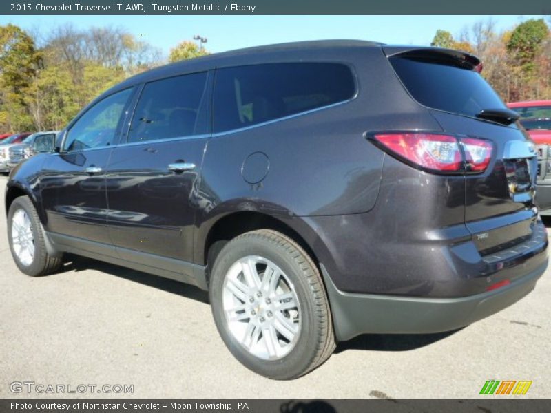 Tungsten Metallic / Ebony 2015 Chevrolet Traverse LT AWD