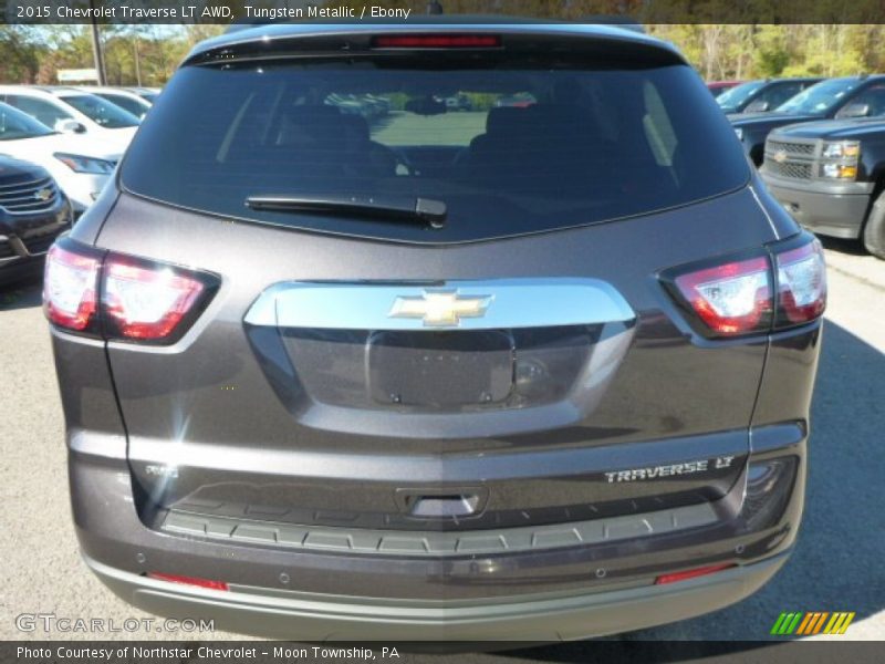 Tungsten Metallic / Ebony 2015 Chevrolet Traverse LT AWD
