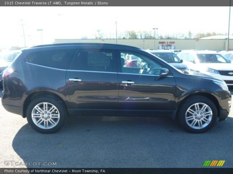Tungsten Metallic / Ebony 2015 Chevrolet Traverse LT AWD