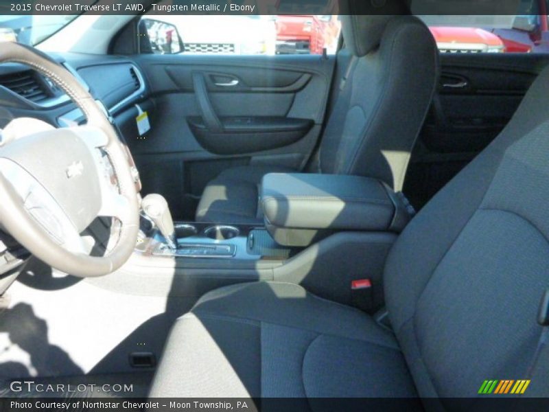 Tungsten Metallic / Ebony 2015 Chevrolet Traverse LT AWD