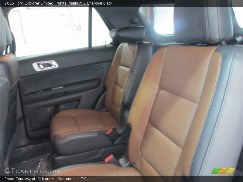 White Platinum / Charcoal Black 2015 Ford Explorer Limited