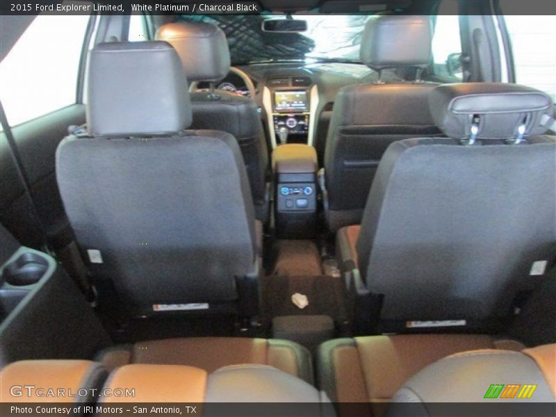 White Platinum / Charcoal Black 2015 Ford Explorer Limited