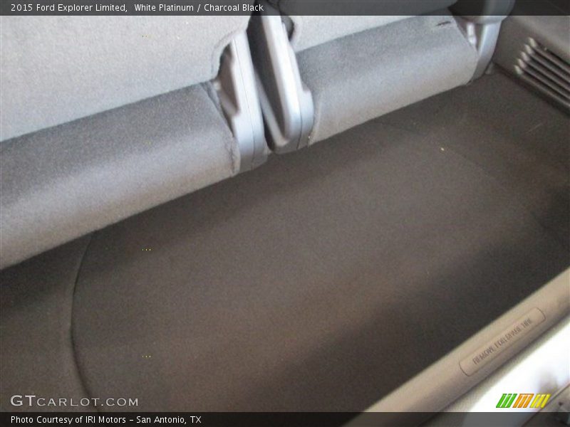 White Platinum / Charcoal Black 2015 Ford Explorer Limited