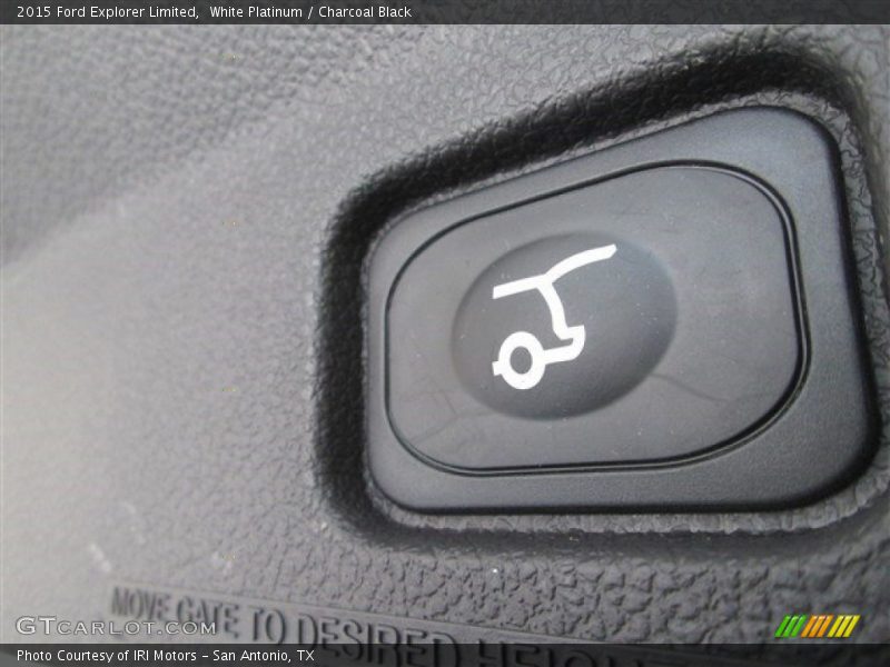 White Platinum / Charcoal Black 2015 Ford Explorer Limited