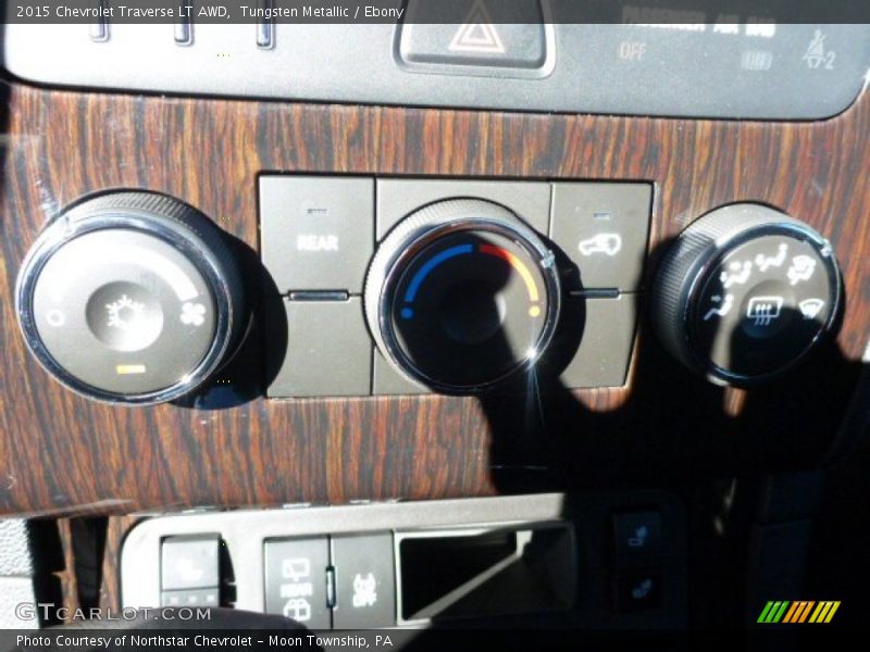 Tungsten Metallic / Ebony 2015 Chevrolet Traverse LT AWD