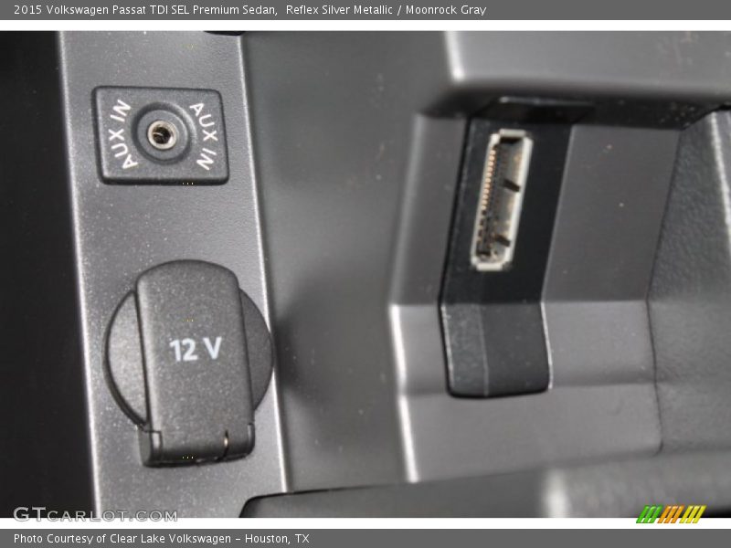 Reflex Silver Metallic / Moonrock Gray 2015 Volkswagen Passat TDI SEL Premium Sedan