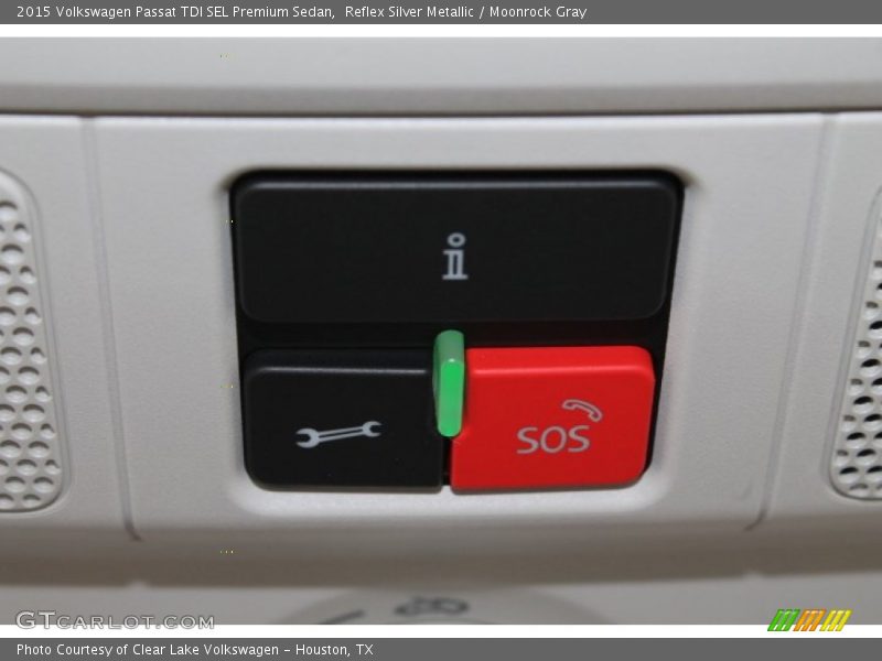 Reflex Silver Metallic / Moonrock Gray 2015 Volkswagen Passat TDI SEL Premium Sedan