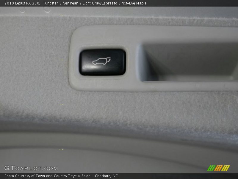 Tungsten Silver Pearl / Light Gray/Espresso Birds-Eye Maple 2010 Lexus RX 350
