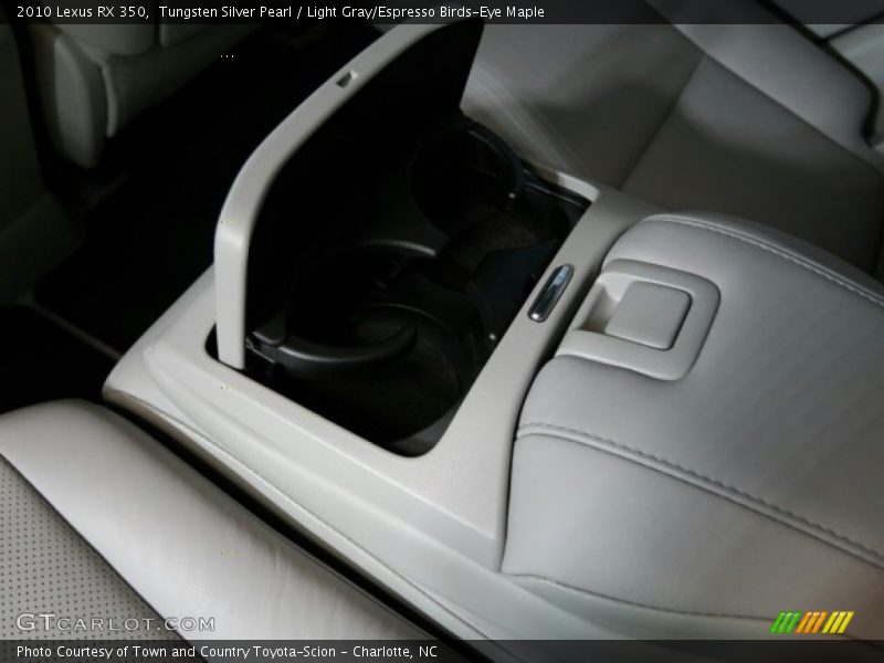 Tungsten Silver Pearl / Light Gray/Espresso Birds-Eye Maple 2010 Lexus RX 350