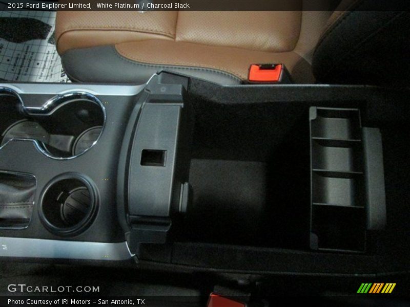 White Platinum / Charcoal Black 2015 Ford Explorer Limited